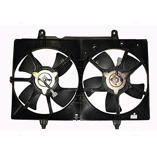 Brock Replacement for Dual Cooling Fan Motor Assembly