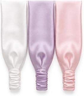 Headband for Women, Available in Baby Pink, White, and Lilac, Pack of 3 Price In India