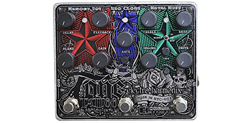 Electro Harmonix Tone Tattoo マルチ•エフェクター Amazon | ELECTRO-HARMONIX アナログマルチエフェクター Tone