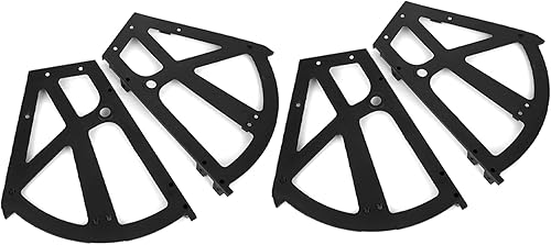 Miniatura 8 de Cerniere Scarpiera, bisagras de gabinete zapatos de una sola capa partes flip Marcos reemplazo metal 4 fijaciones dos capas soporte estante hemnes