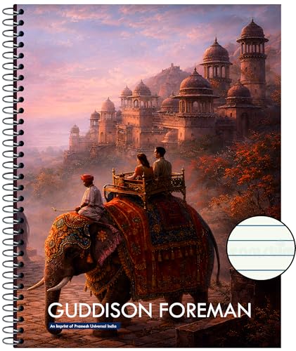 Image of 300 Pages A4 Ruled Spiral Notebook For Students And Executives | Spiral Bound With Safety Lock | A4 Size - 21 X 29.7 Cm | Single Line (1, A4, Single Line Rule)