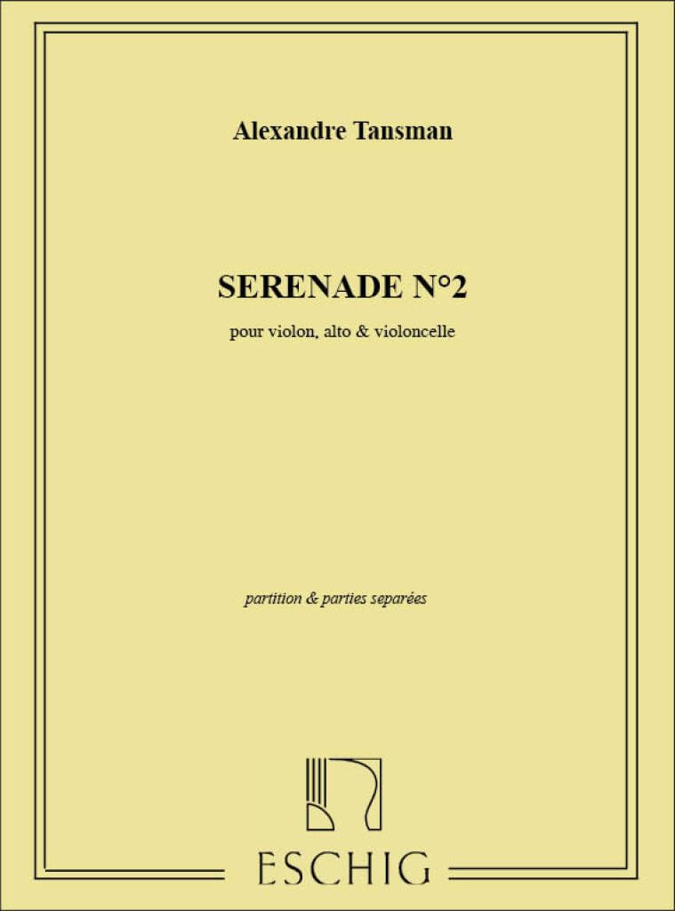 Serenade N 2 Violon-Alto-Violoncelle finies les mauvaises tournes de pages