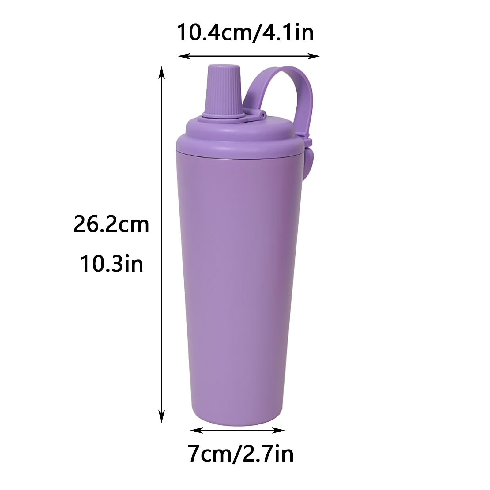 710ml / 24oz, Vaso Térmico Magnético, Termo Taza, Resistente y Duradero, Fácil de Transportar y Limpiar, Ideal para El Trabajo, Deportes, Senderismo y Camping(Green)