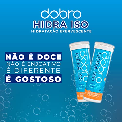 Repositor Eletrolítico Hidra Iso Laranja Dobro 10 tabletes