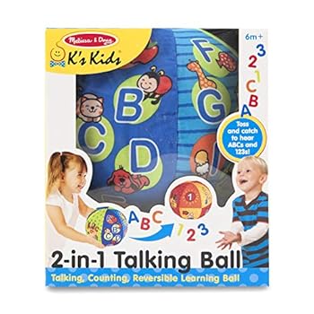 Rag Book 2 in 1 Talking Ball [With Battery] Book