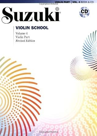 Suzuki Violin School Volume 4 for Intermediate Learning