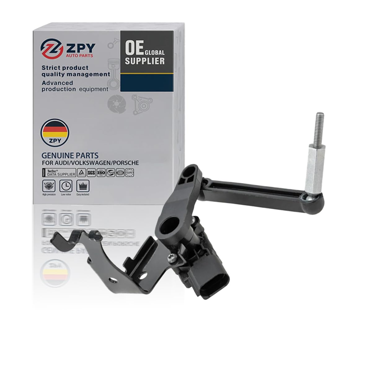 Height Level Sensor 4K0941285B 4K0941286B Front Left Right for SEAT for Alhambra for Skoda for Octavia for Superb Air Suspension Height Sensor