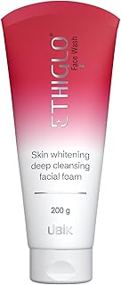 Ethiglo Deep Cleansing Facial Foam Face Wash for Healthy, Soft and Smooth Skin | Removes Dirt, Impurities and Excess Oil |...