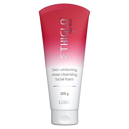 Ethiglo Deep Cleansing Facial Foam Face Wash for Healthy, Soft and Smooth Skin | Removes Dirt, Impurities and Excess Oil | Suitable for All Skin Types | Pack of 1 (200ml)