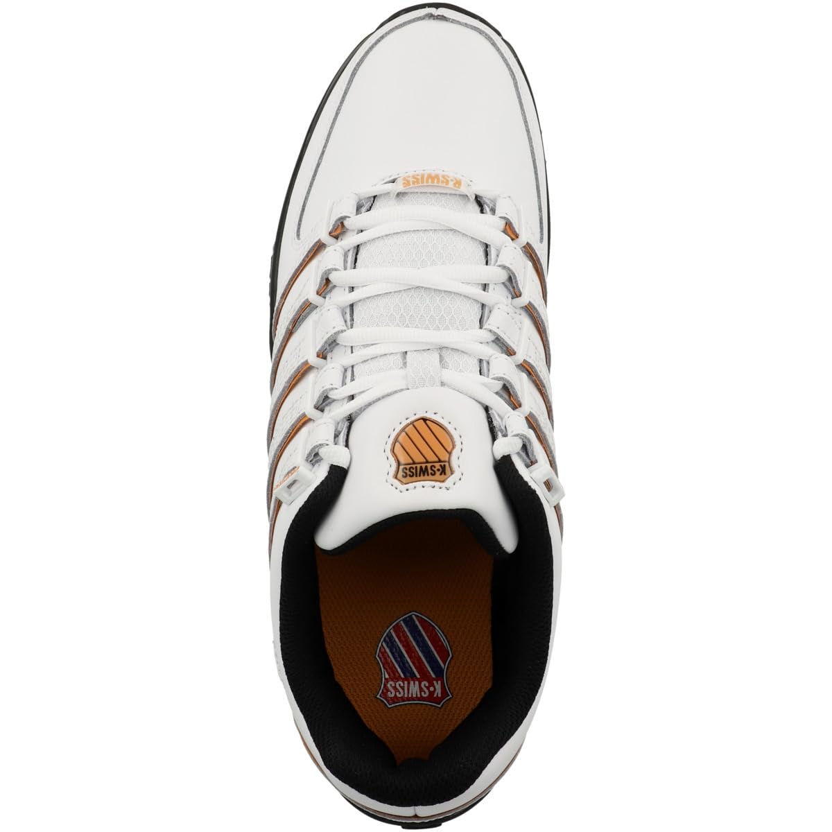 K-Swiss Rinzler Herren Sneaker Sportschuh 01235-185-M White/Orange