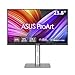 ASUS ProArt PA24ACRV - 24 Zoll WQHD Professioneller Monitor - 16:9 IPS, 2560x1440 - ergonomisch, Pivot, hohe Farbtreue, Rahmenlos, DisplayHDR 400 - DisplayPort, HDMI, 96W USB-C, USB-Hub, Speaker
