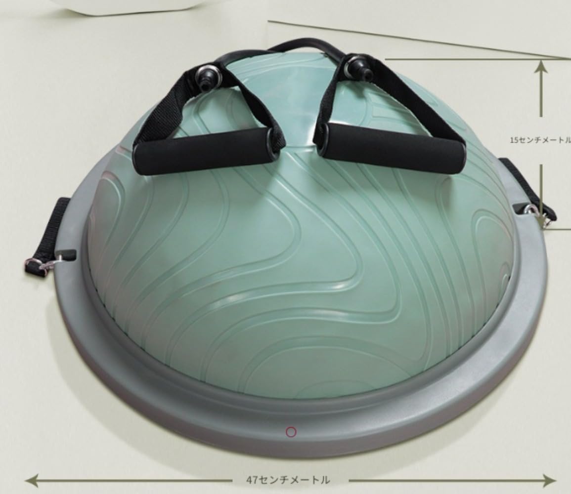 WOLKKAM ヨガ 半円バランスボール ハーフボール スモールウェーブ スピードボール プロフェッショナル ホームフィットネス コ
