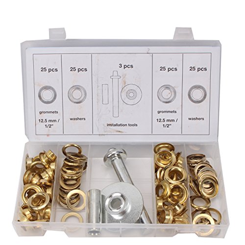 Preisvergleich Produktbild CCLIFE 103 tlg Ösen Ösenzange Ösenwerkzeug Set Grommet Werkzeug Kit Einstellwerkzeug