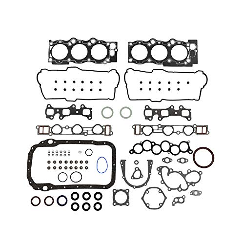 DNJ FGS9058 Full Gasket Sealing Set For 1992-1993 Lexus, Toyota Camry, ES300 3.0L DOHC V6 24V 2959cc 3VZFE