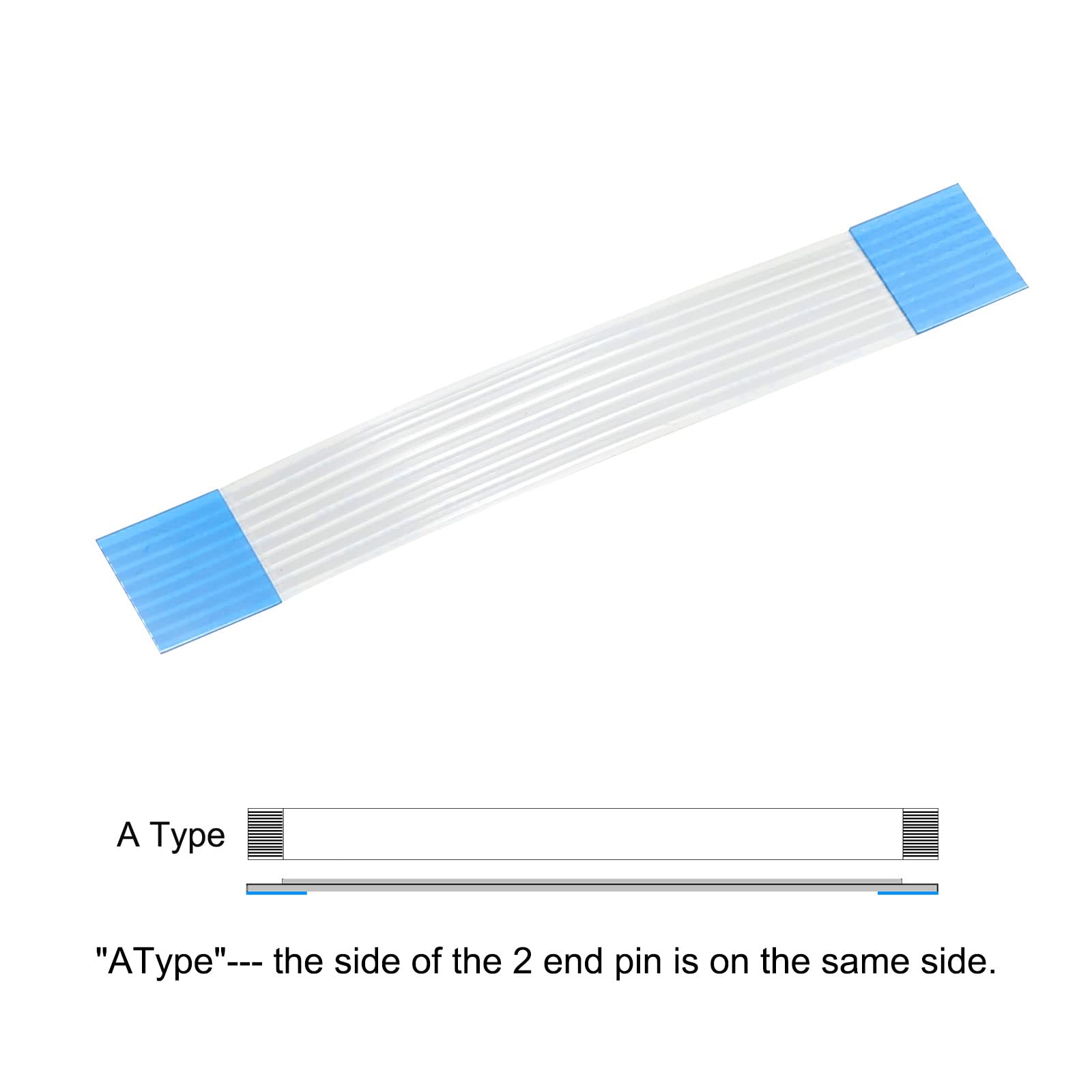 Amazon.co.jp: uxcell フレキシブルフラットケーブル 延長リボン