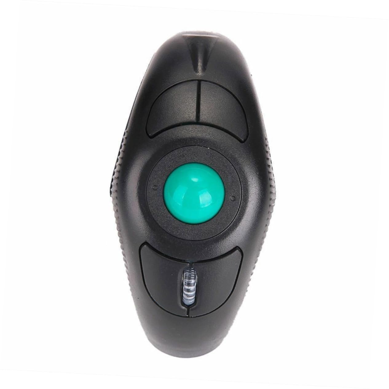 NUOBESTY Ratón Inalámbrico de Mano Trackball, Ratones Inalámbricos de 2,4 GHz y Puerto USB, Control Pulgar para Portátil