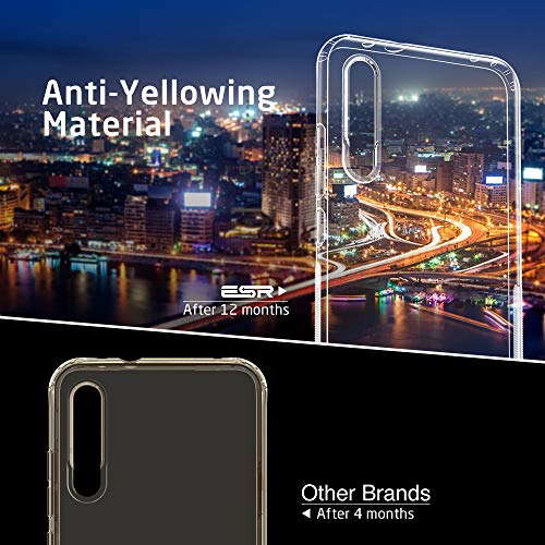ESR Cover Compatibile con Xiaomi A3, Custodia Trasparente Morbida TPU [Ultra Leggere e Chiaro] Silicone Ultra Sottile Case Compatibile con Xiaomi Mi A3 (Trasparente)