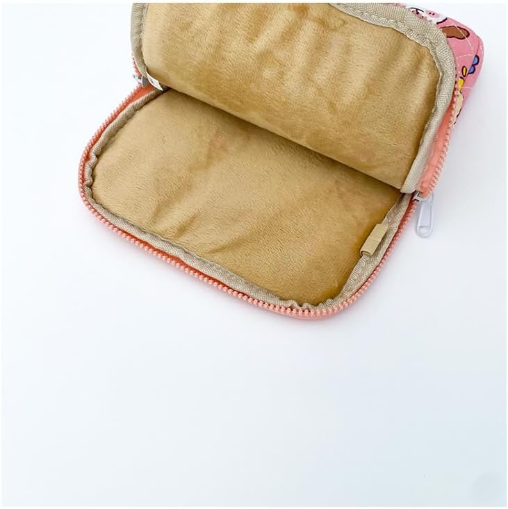 Miniatura 5 de Linda bolsa de transporte para laptop para niñas, diseño de dibujos animados, funda protectora para tableta (rosa, 13 pulgadas)