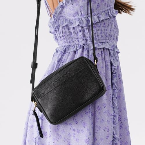 Image of Portland Leather Goods Small Camera Bag Purse for Women - Handmade from the Finest Full-Grain Hides