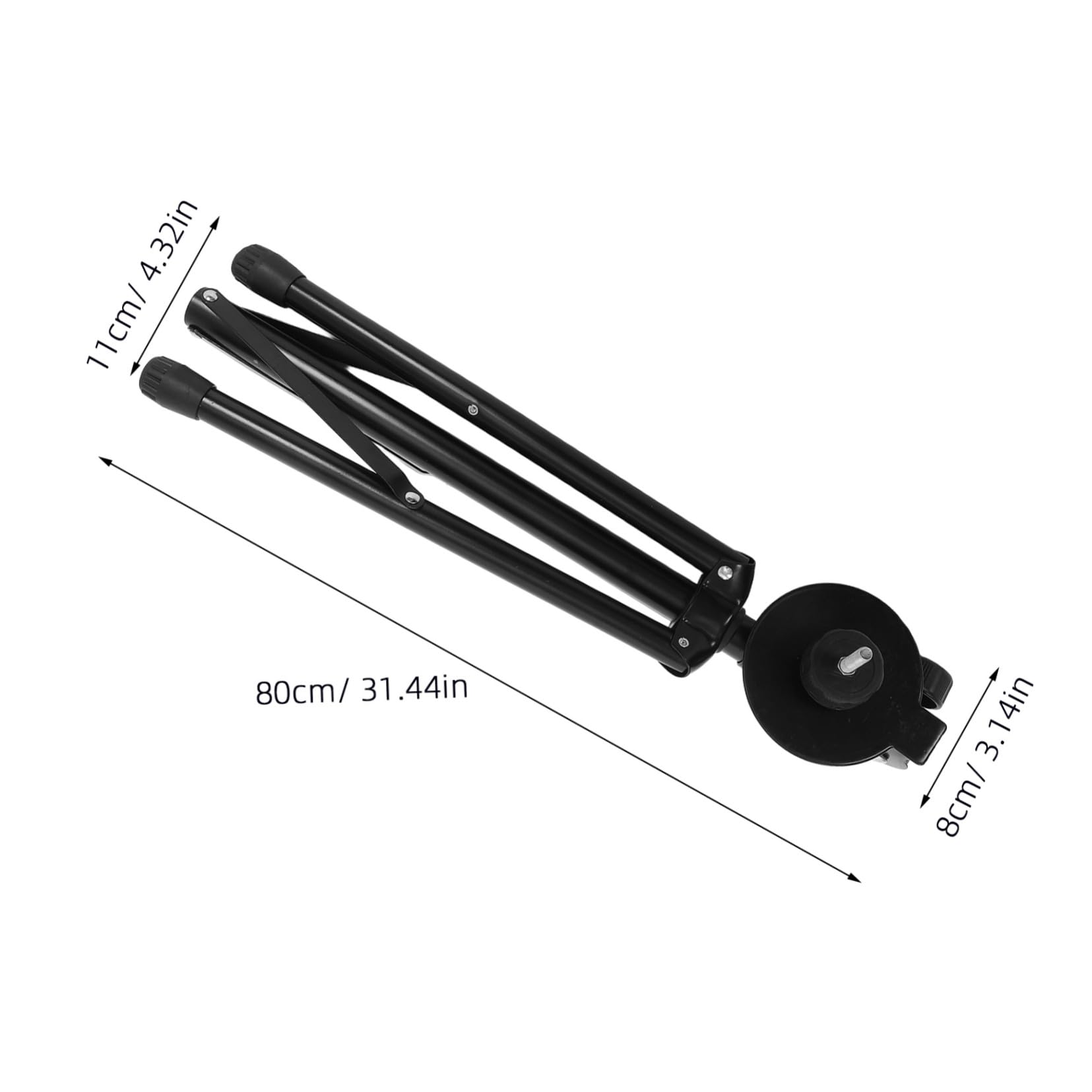 HEMOTON Supporto per Piatti Crash Pad Silenzioso e Regolabile Stand in Metallo Portatile per Batteristi Principianti Accessorio Robusto e Leggero per Strumenti Percussione