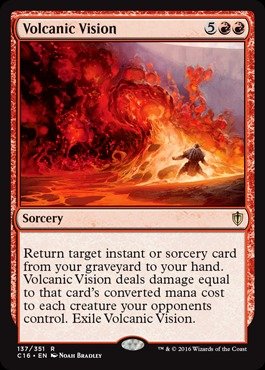 Amazon.co.jp: Magic: the Gathering - Volcanic Vision (137/351