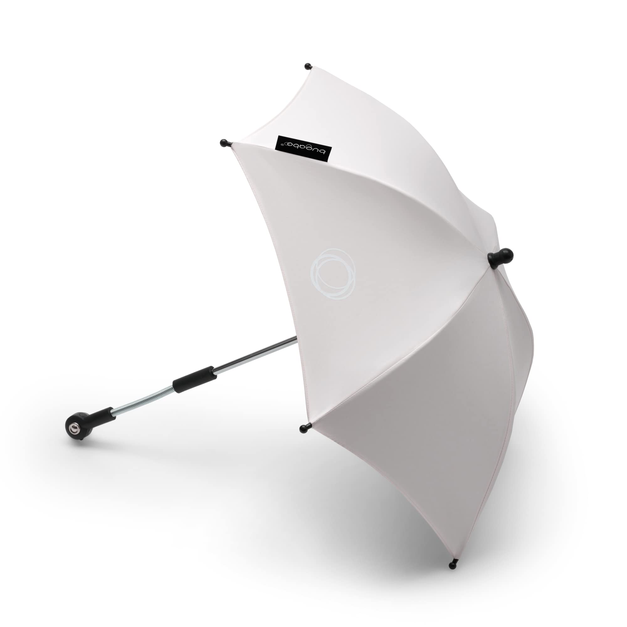 Bugaboo 2017 Parasol Fresh White | Flexible positioning, click-on attachment, folds with stroller
