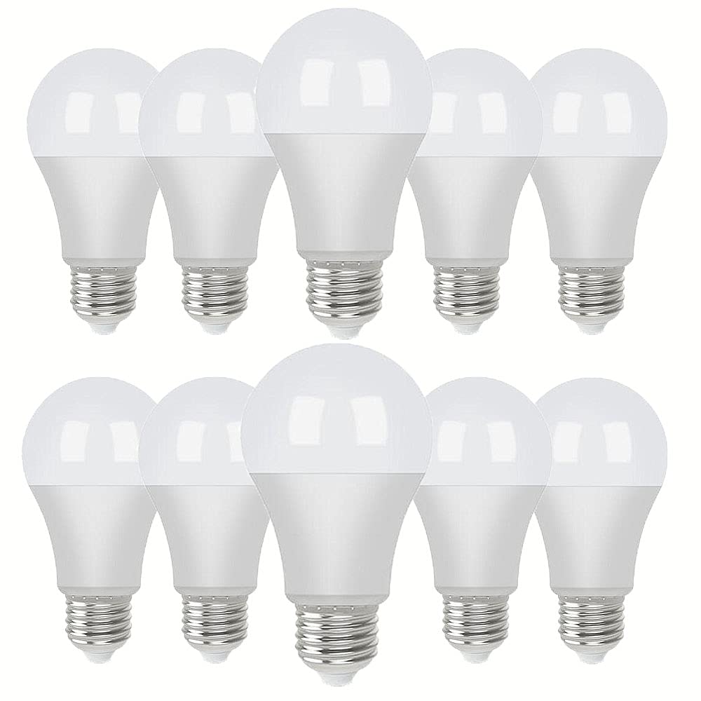 BDAYEK Led bulbs Pack Of 10 Professional E27 9W Edison Screw Golf Ball Bulb 90W Equivalent Warm White 3000K 900LM Non Dimmable