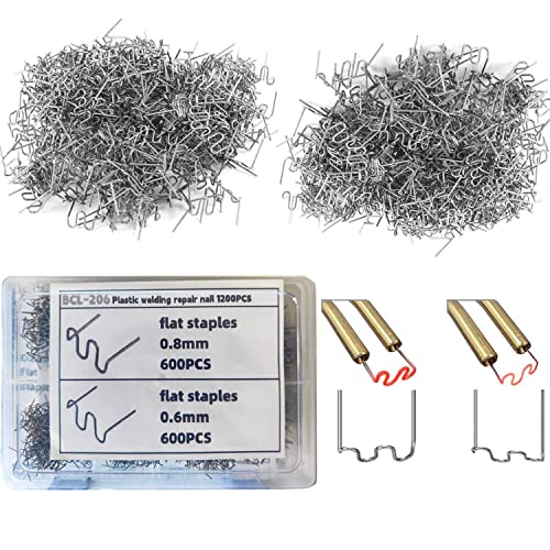 Mytovosn 1200PCS Hot Staples,Plastic Welding Staples with Storage Box,0.6mm & 0.8mm Car Auto Bumper elding Repair Hots Staplers for Weldings Repair of Auto Bumper and Plastics Articles - Image 4