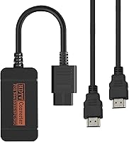 Vista 2 de yoxxzus Adaptador HDMI N64, convertidor HDMI con cable HDMI para N64GamecubeSNES