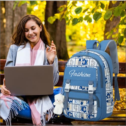 Image of Tinytot 30 Litre Japanese Korean Style School Bag Water-Resistant Laptop & Travel Backpack - Unisex Large 18 Inches Multipurpose Student Backpack for Boys & Girls, Men & Women