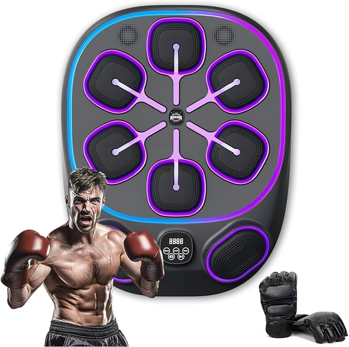 Machine de boxe intelligente : évacuez le stress après le travail avec le fitness LED