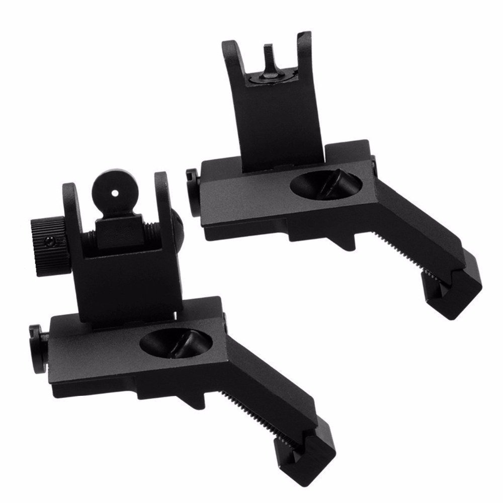 Tactical AR15 AR 15 AR-15 Przód i Tył Flip 45 Przesunięcie Stopnia Szybkie Przejście Backup Iron Sight