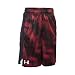 Under Armour Boys' Eliminator Printed Shorts, Red/Black, Youth Large