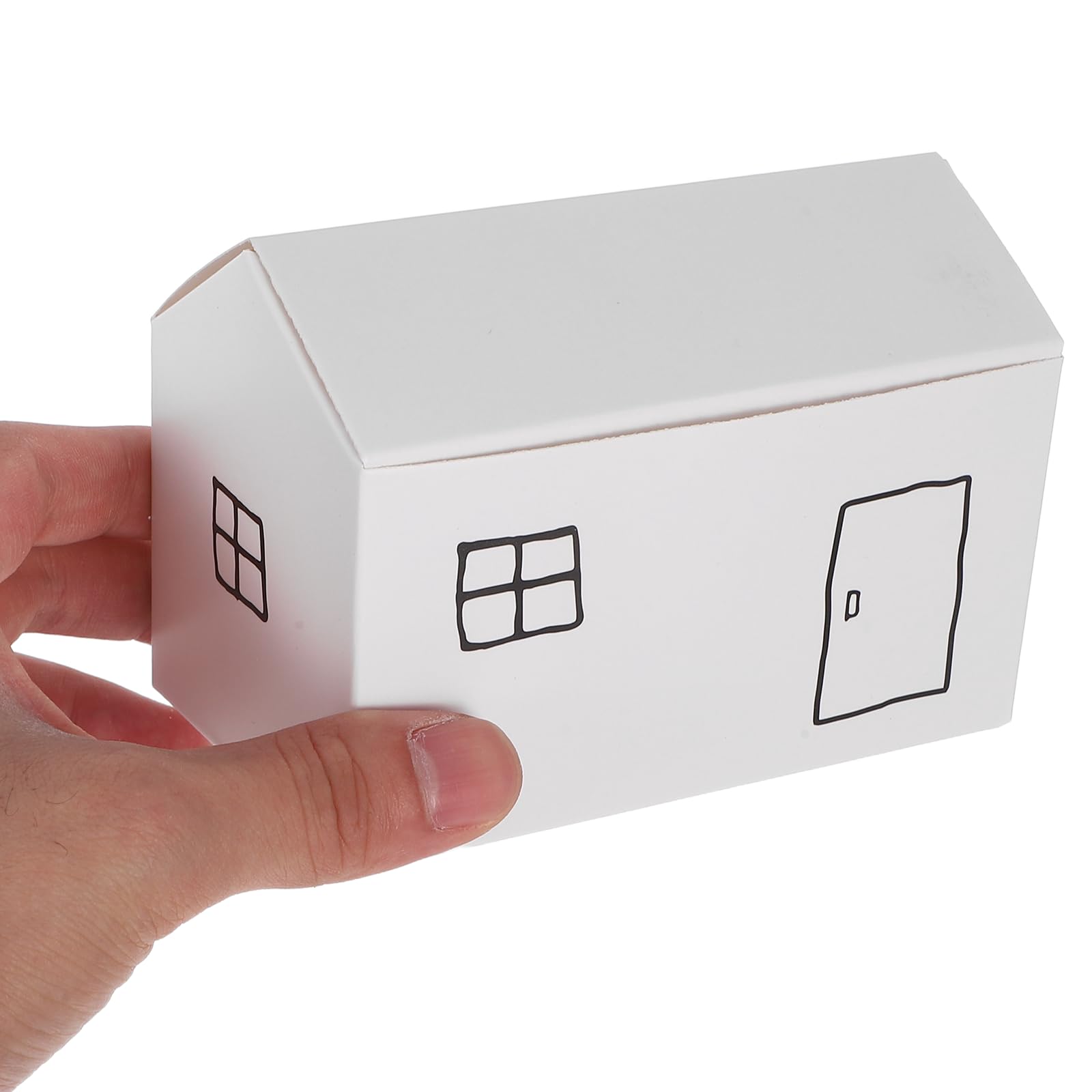 GLEAVI 50 Pièces Boîtes à Bonbons Forme De Maison Boîtes à Dragées Printanières Contenants Papier Pour Fête Décoration De Fête Pour Événements