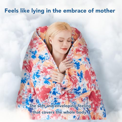Topcee Weighted Blanket (25lbs 88"x104" Cal King Size) Soft Cooling Heavy Blanket Sleeping, Apply to 240-260 lbs Body, Thick Breathable Blanket with Glass Bead, Easy Care