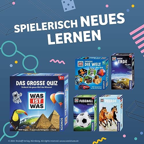 Spiele ab 8 Jahren Kosmos 697891 – was IST was – Das große Quiz