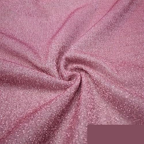 Tissu pailleté multicolore polyester métallisé pour loisirs créatifs 1m - 4