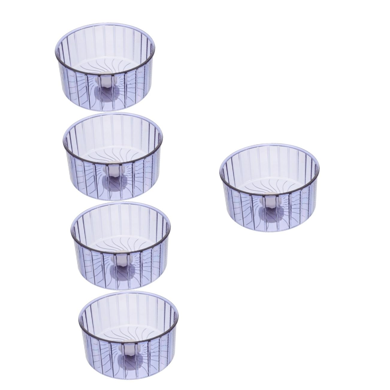 SUPVOX 5piezas Rueda De Ejercicio Silenciosa para Hámster Juguete para Mascotas Material De Plástico Resistente Diseño Ergonómico para Hámsters y Chinchillas Pastel