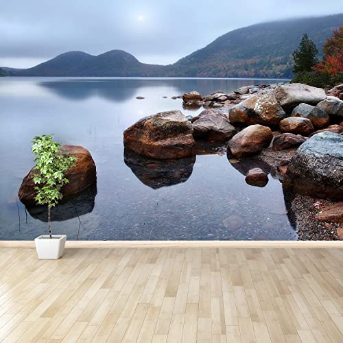 Papier Peint Montagnes de Lacs Tulup 208x146cm pour Décoration Murale de Salon - 5