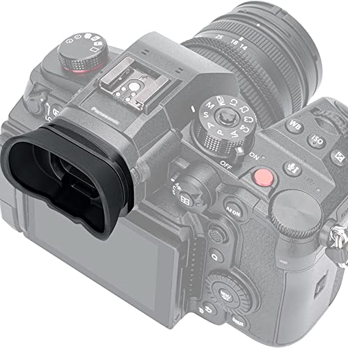 Extended Long Soft Silicone Eyecup for Panasonic Lumix GH7 GH6 GH5S GH5 Mirrorless Digital Camera Replaces Panasonic 4YE1A561Z Eyepiece