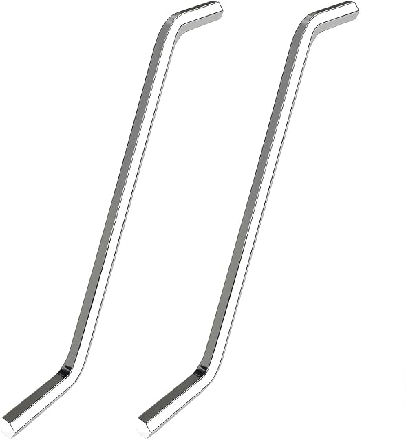 2 Pcs Élimination des ordures Outil de clé Allen Compatible avec InSinkErator Élimination des ordures pour unjam évier de cuisine Alimentation des ordures