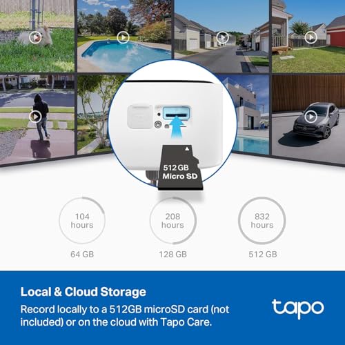 Image of Tapo 1080p Outdoor Wireless Security Camera, Battery Powered, C400(3-Pack)