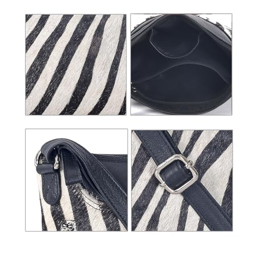 Image of Leather Crossbody Bags for Women - Ladies Sling Handbags - Medium Cross body Purses Handbags - Purses For Women