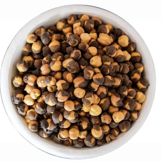 900 Gram Roasted Chana Desi Chickpeas | Whole with Skin | Healthy Crunchy Vegan Gluten-Free High Protein Snack | Authentic Traditional Bihari Bhuna Chana Snacks