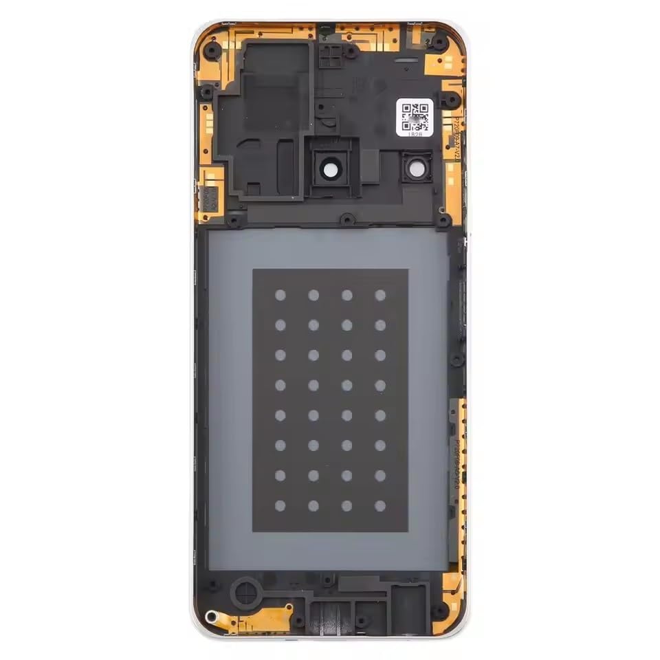 Pannello posteriore in vetro compatibile per ZTE Blade A75 5G modello A75 – Coperchio posteriore della batteria – Parte di ricambio