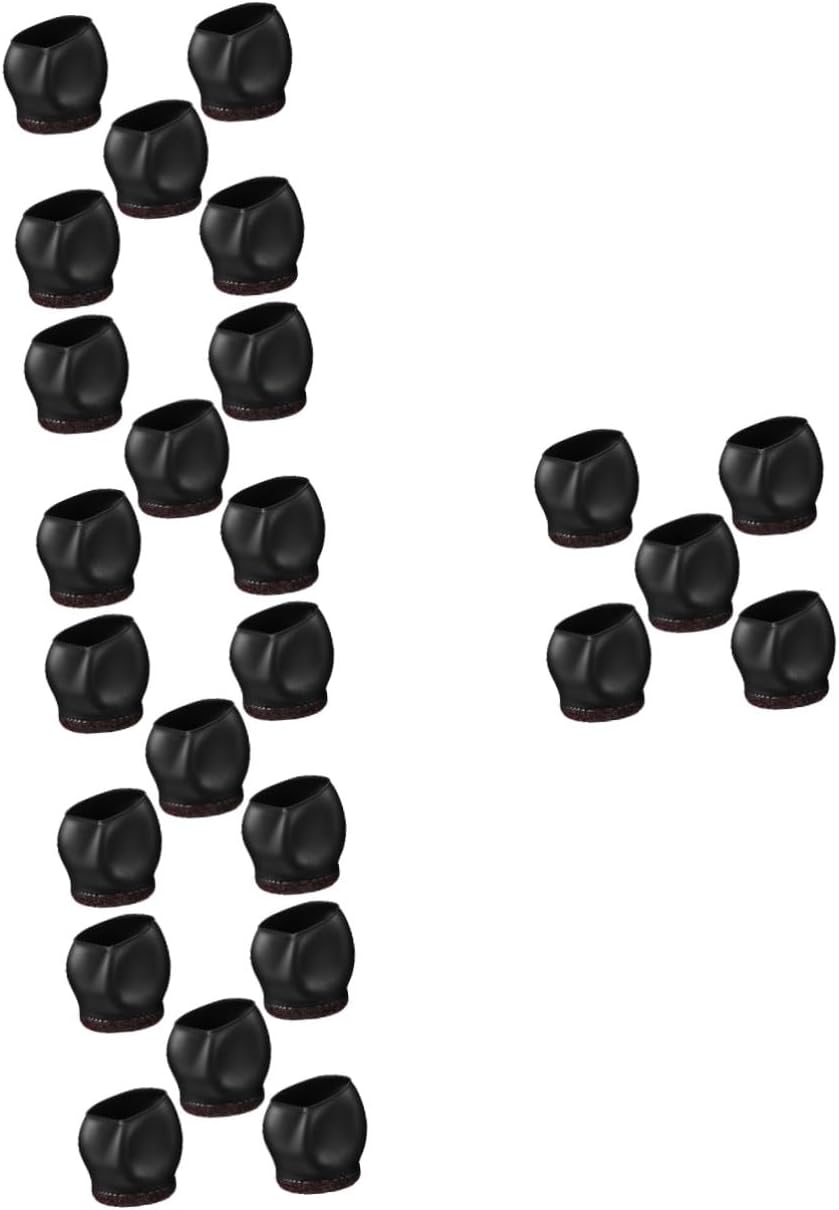 25pcs Modern Dining Chair Caster Cups Furniture Caster Protectors Wheel Stoppers for Rolling Chairs