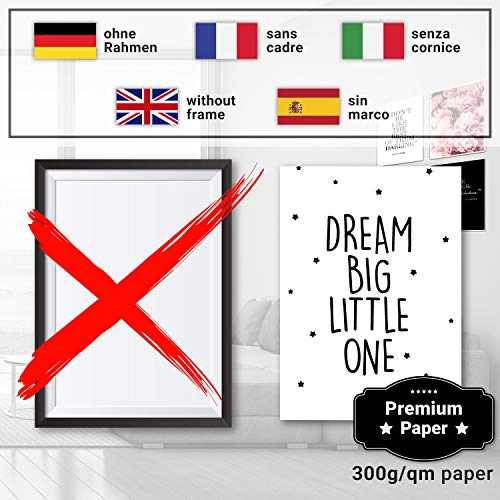 4Good Afbeeldingen kinderkamer, modern, Nordic Moon, sterren, zon, zon, maan, sterren, fotoset, jongens, meisjes… - Afbeelding 7