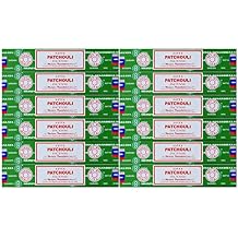 Satya Nag Champa Patchouli Incense Sticks, 12 Count