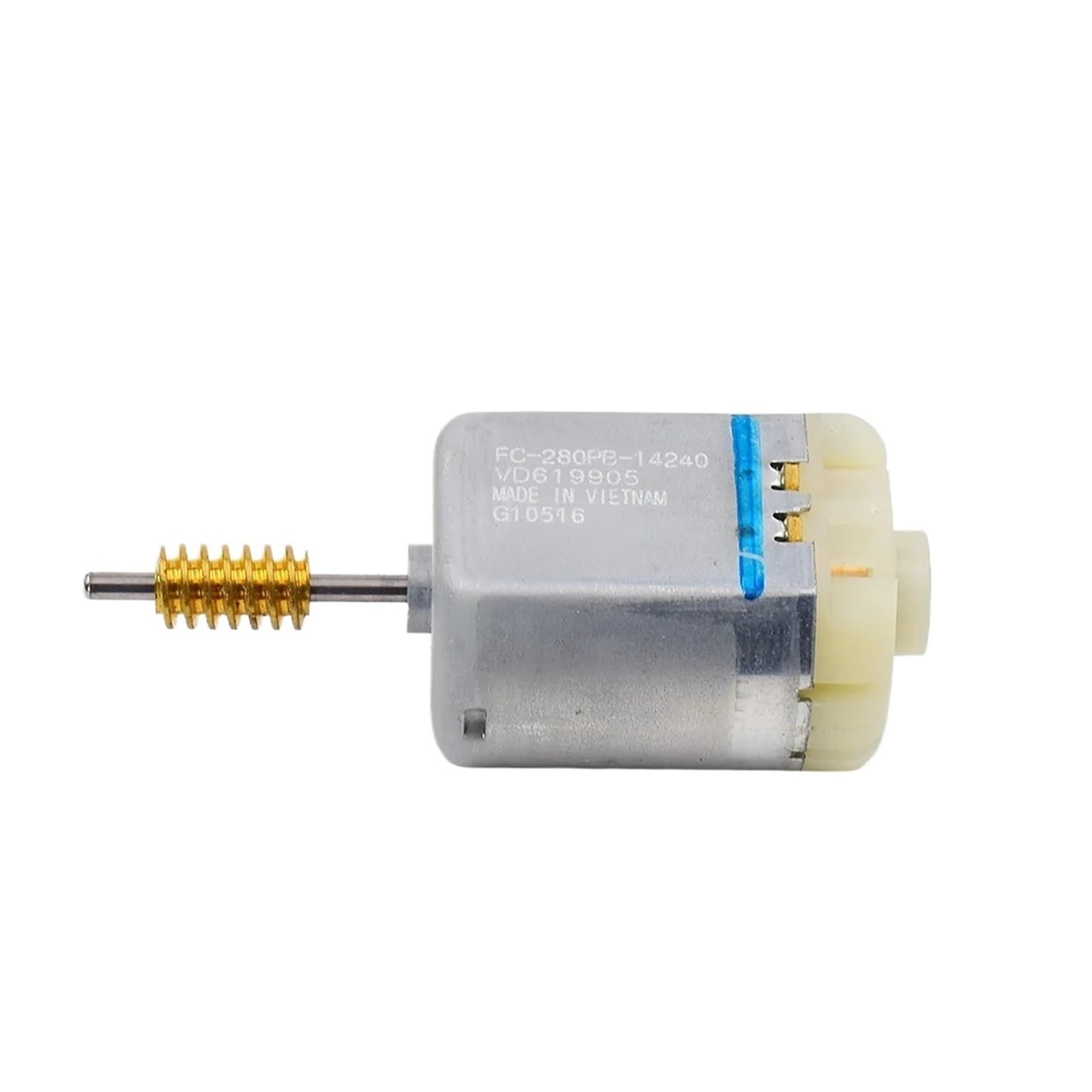 Moteur électrique FC-280PB-14240 DC 12V micromoteur avec vis sans fin métal pour réparation