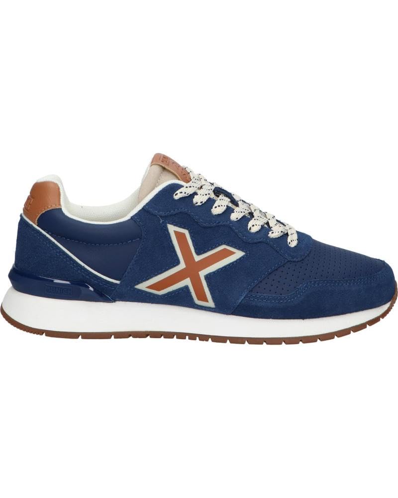 Munich Men's Dash Premium 253 Sneaker, Blue, 7 UK